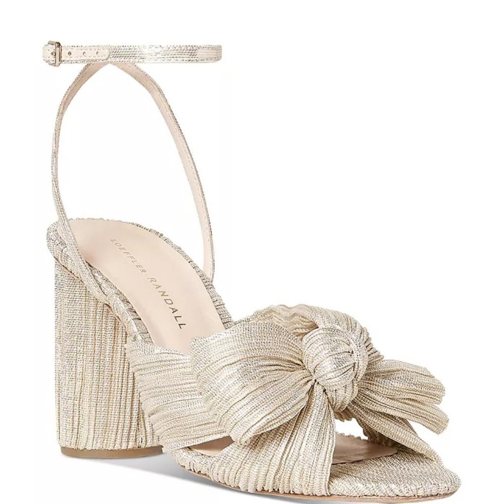 [new] LOEFFLER RANDALL Camellia Bow High Heel Sandals